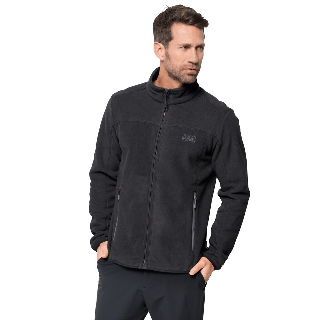 Jack Wolfskin MOONSHINE ALTIS Vestes Homme Noir - UMVBLZJ-38